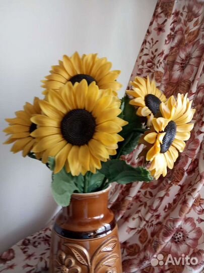 Подсолнухи декоративные из гдр