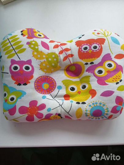 Подушка для новорожденных+бандаж на шею