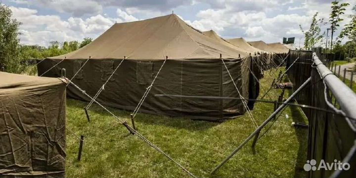 Палатки армейские Брезентовые Уз-68