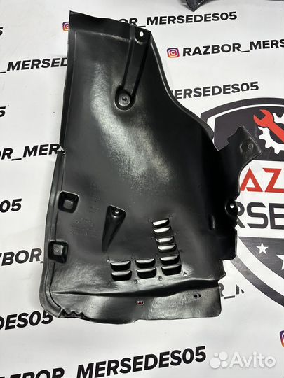 Подкрыльники передние на mercedes w211