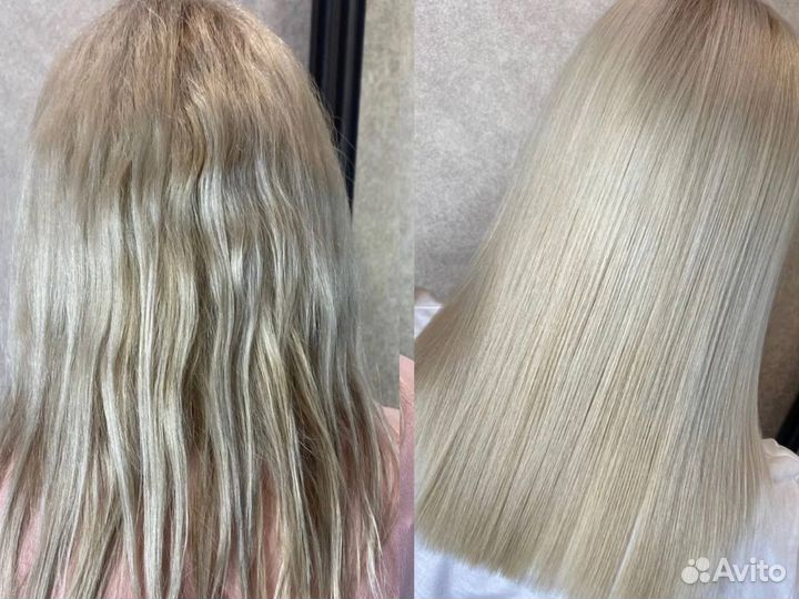 Кератиновое выпрямление