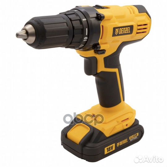 Дрель-шуруповерт аккумуляторная CDL-IB-18-02, L