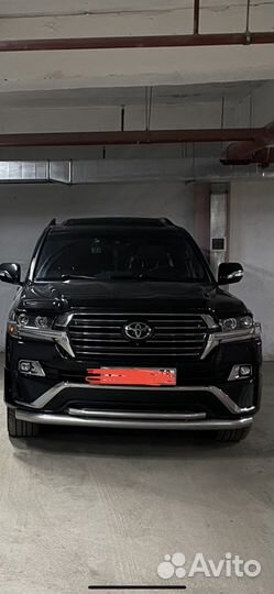 Хром обвес на тойоту ланд крузер 200