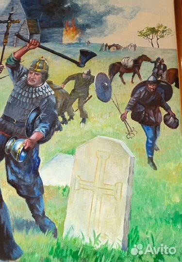 Картина, написанная маслом