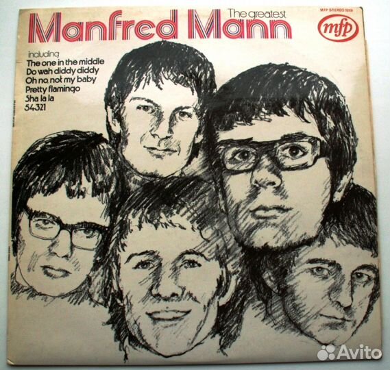 Manfred Mann-Greatest Hits 1st Press UK LP 1964