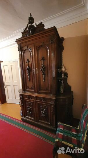 Антиквариат буфет Антикварный Старинный Шкаф