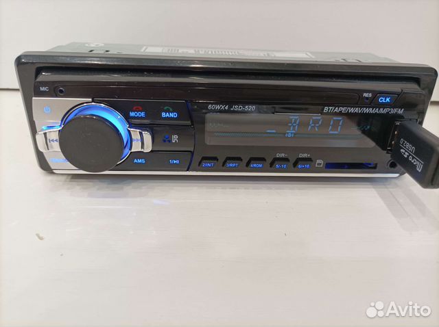 Магнитола 1 din с bluetooth и usb