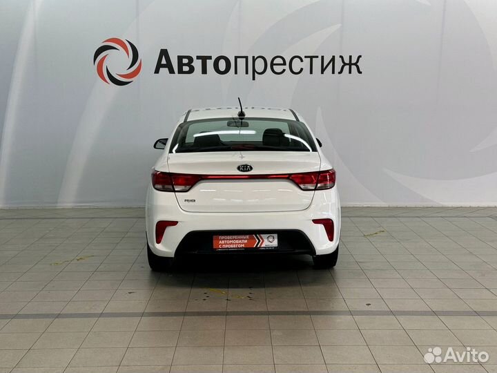 Kia Rio 1.4 МТ, 2018, 110 644 км