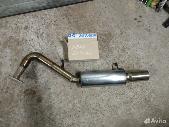 Тюнинг выхлоп toyota