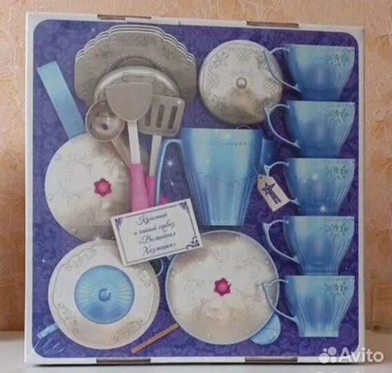 Набор посуды детский новый в упаковке сервиз