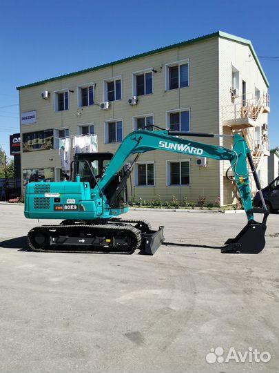 Мини-экскаватор Sunward SWE 80E9, 2024