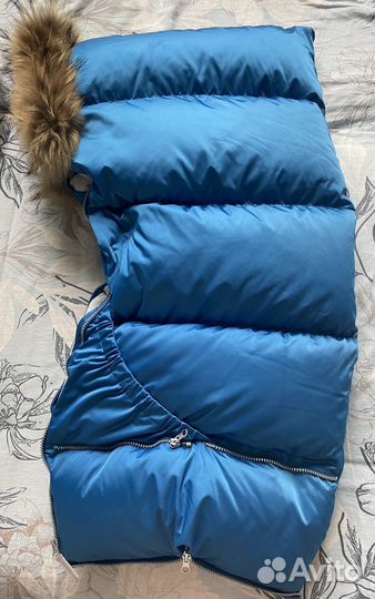 Конверт- одеяло на выписку осень-зима