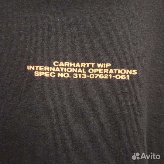 Лонгслив Carhartt wip international operations