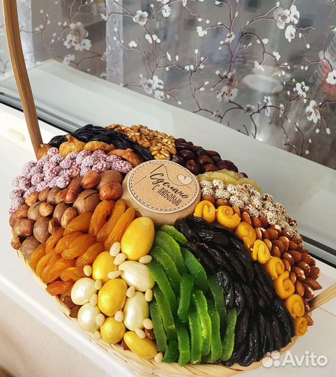 Ореховая корзина/съедобный букет/вкусный букет