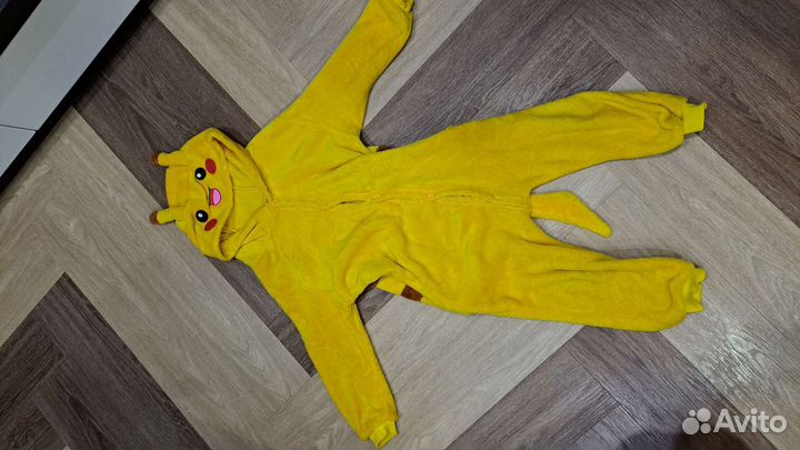 Кигуруми пикачу размер 116-134