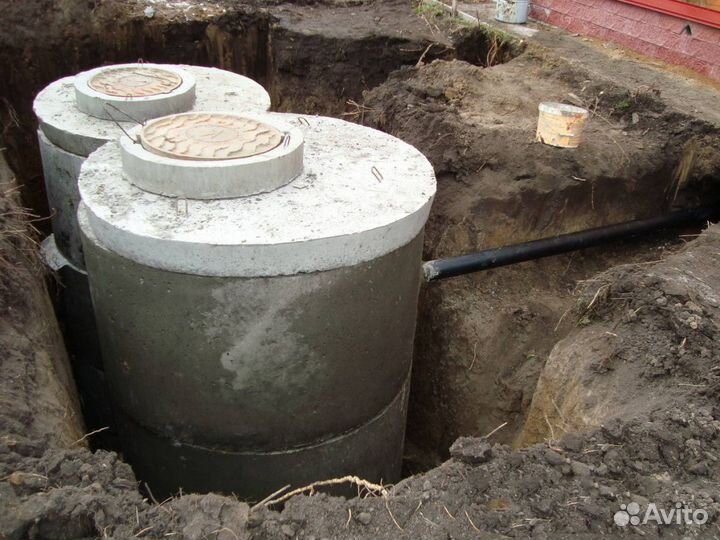 Копка колодцев, чистка, водопровод