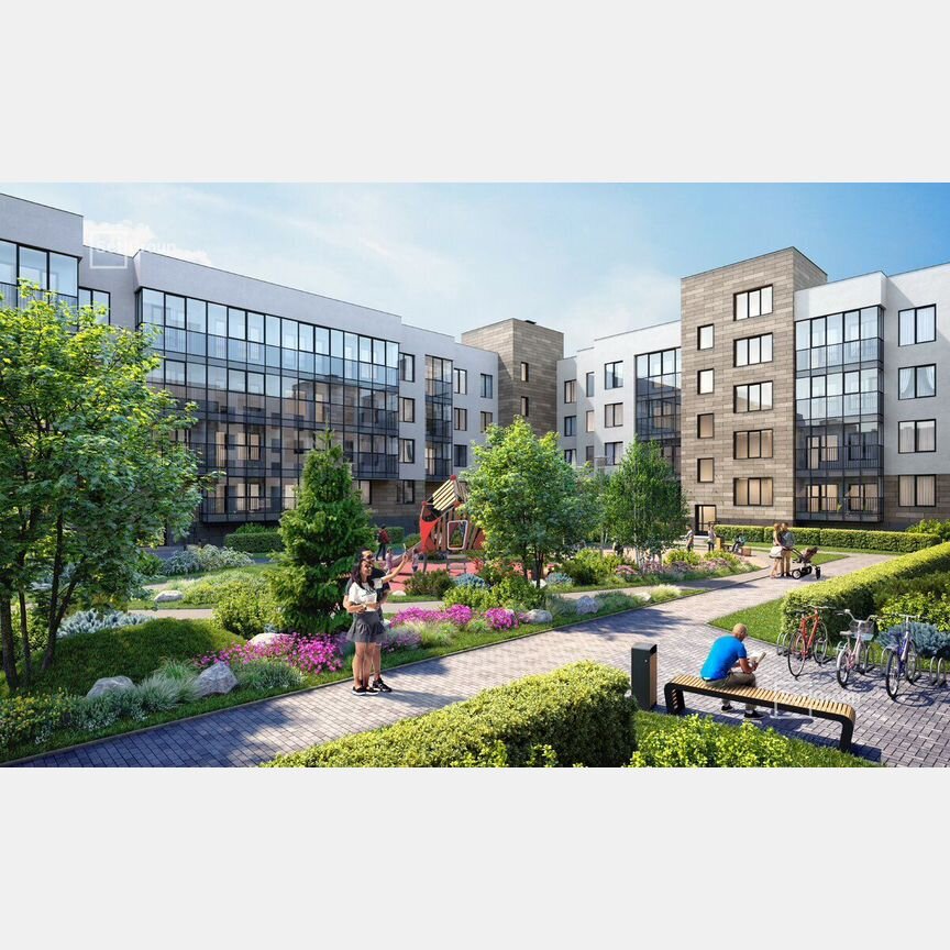 Квартира-студия, 24,9 м², 2/4 эт.