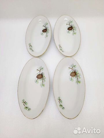 Селедочницы фарфор СССР 