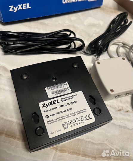 Модем zyxel omni adsl usb