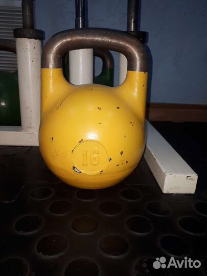 Уральская гиря соревновательная вфгс таймер