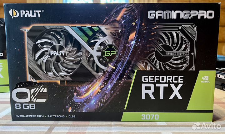 Видеокарта rtx 3070 Palit