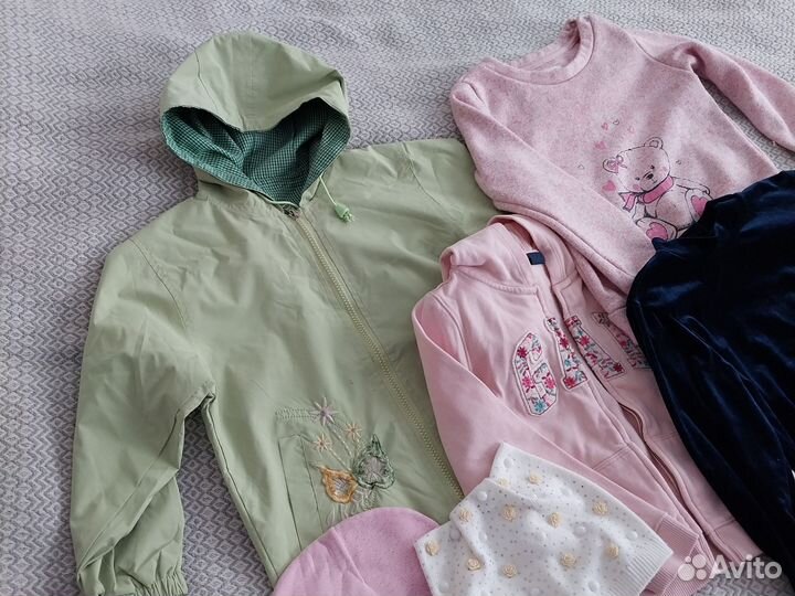 Детские вещи пакетом на девочку 110