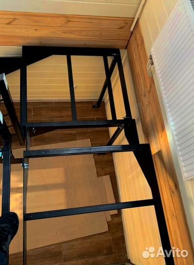 Обшивка ступеней Ясенем