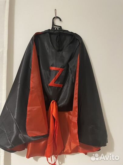 Новогодний костюм Зорро