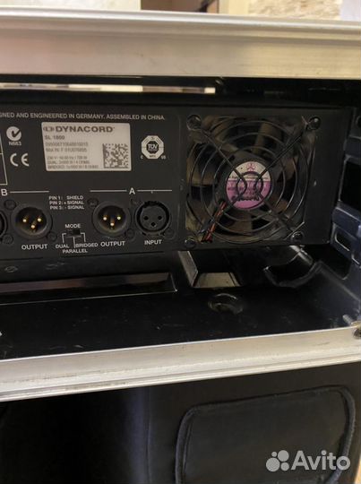 Dynacord 1800 усилитель