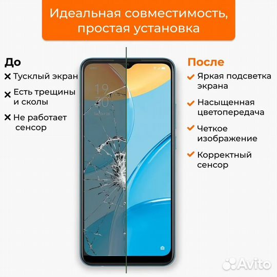 Дисплей Samsung Galaxy A50, копия oled