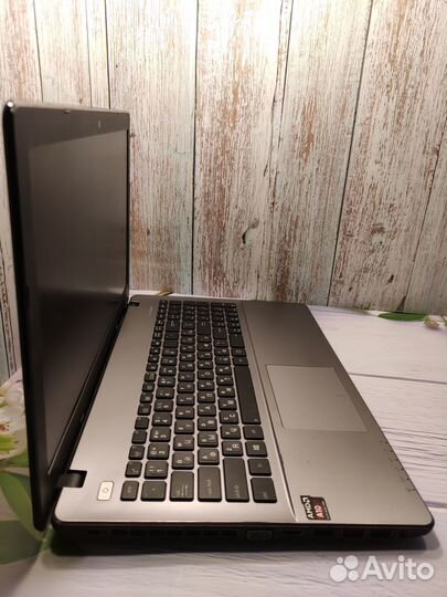 Ноутбук Asus 4 ядра/карта 2GB/AMD/SSD/8Гб Озу