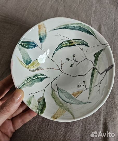 Тарелки керамические ручной работы