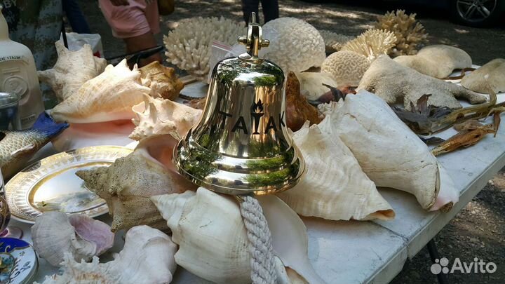 Рында штурвал корал рыба ракушка морские сувениры