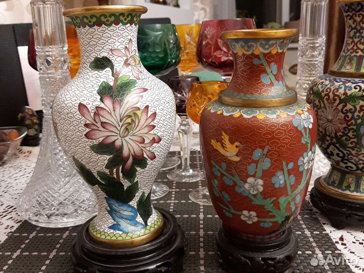 Ваза клуазоне