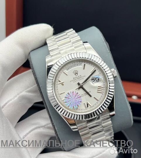 Шикарные мужские часы Rolex гарантия