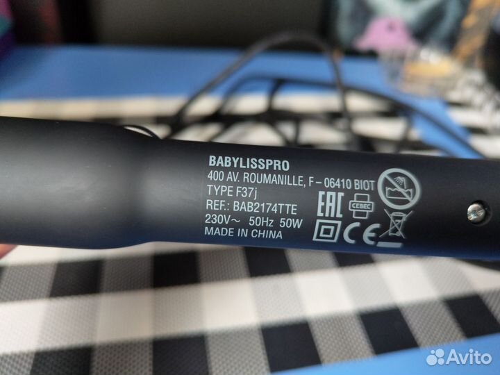 Плойка для волос babyliss pro