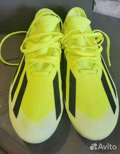 Футбольные бутсы adidas crazyfast 39,5 размер