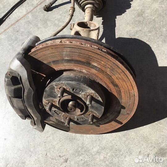 Поворотный кулак мазда 3 бк мпс, ступица в сборе