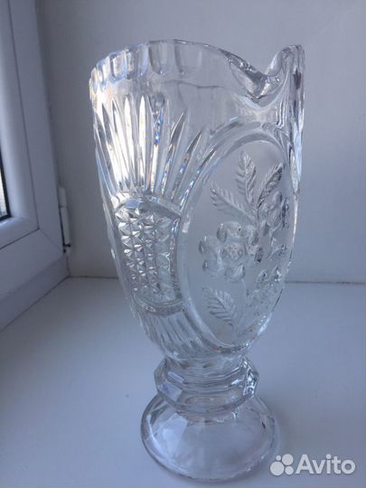 Хрустальная ваза Чехия