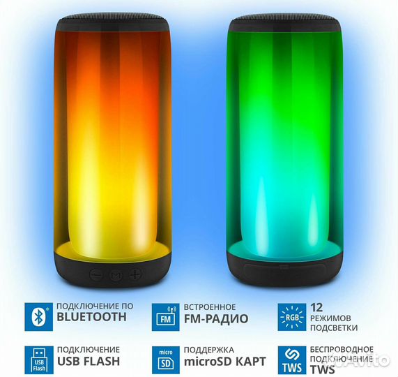 Колонка bluetooth sven