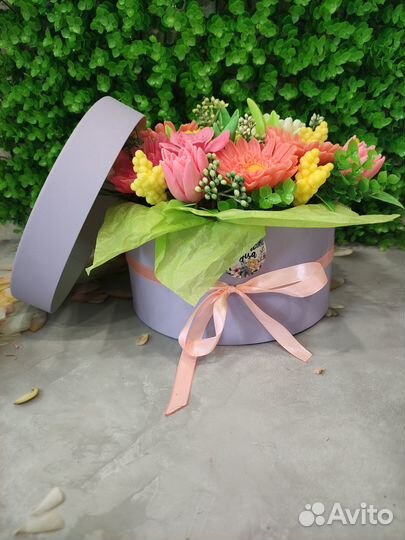 Мыло ручной работы (подарочный набор)