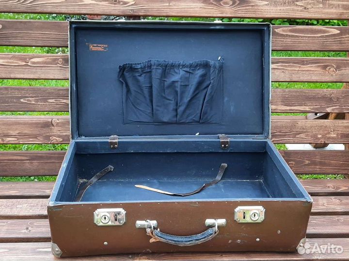 Кожаный чемодан СССР