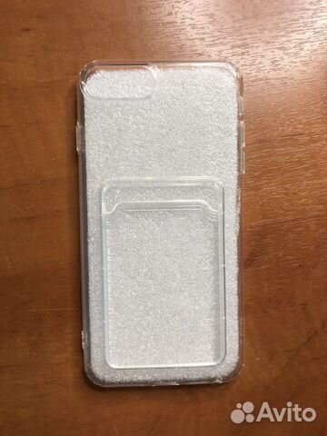 Чехол на iPhone 7 8 plus прозрачный