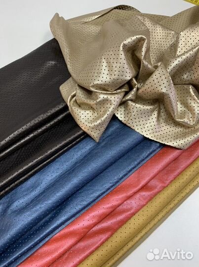 Искусственная кожа с перфорацией