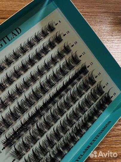 Накладные ресницы пучки 