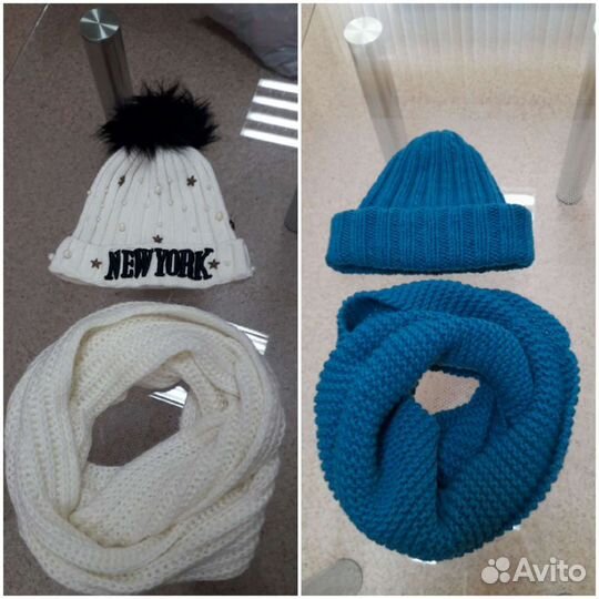 Шапка + снуд/ шарф
