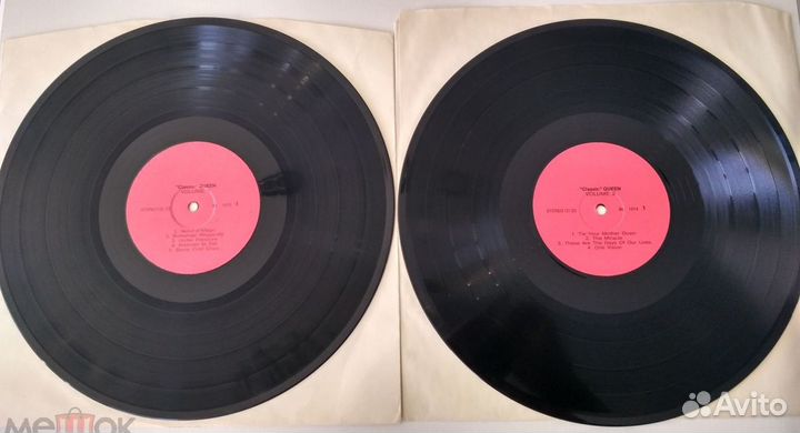 Пластинки Queen 1975,1978,1984, 1986, 1992 годов