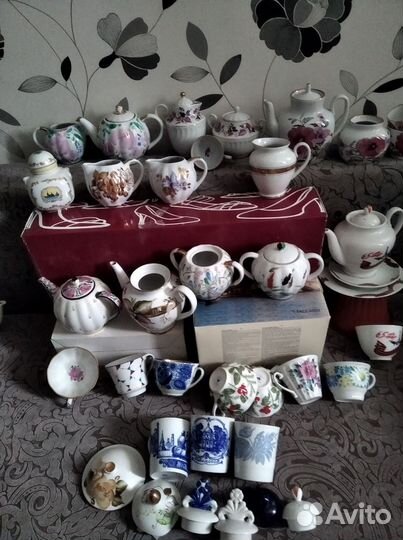 Сливочники,чашки,тарелки,блюдца лфз