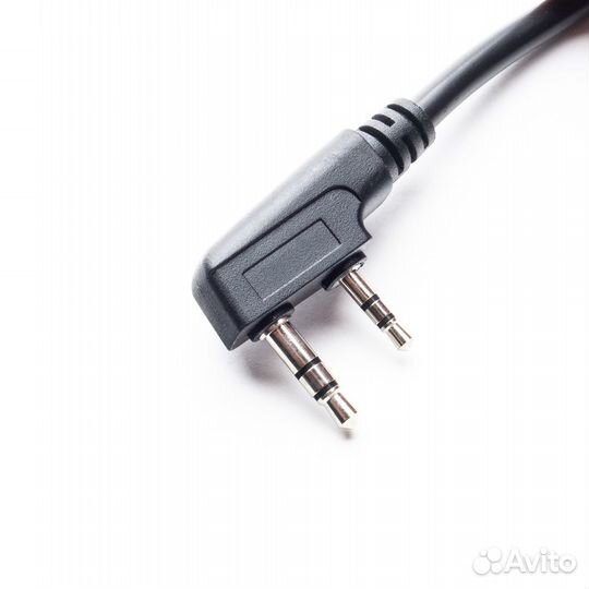 Гарнитура для рации со звуководом простая GT-30