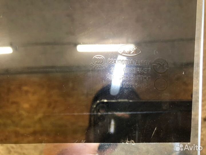 Стекло заднее правое KIA Sorento 2 2012 г